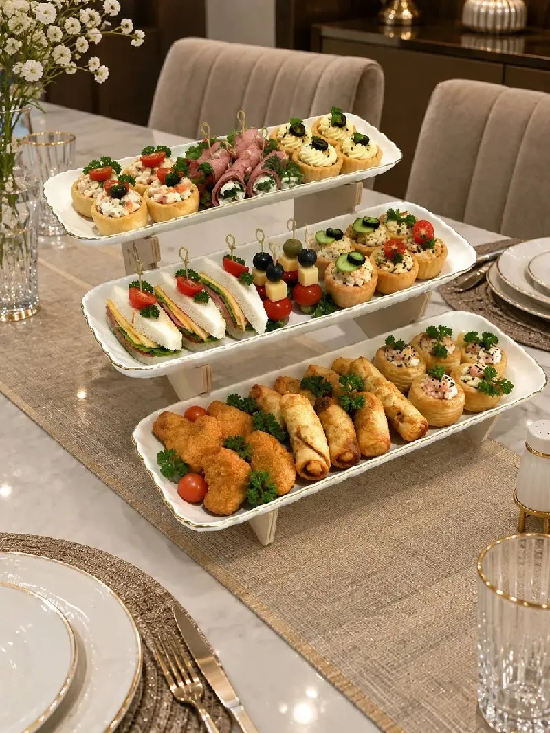 ست رولت خوری پله ای روناک